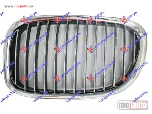 NOVI: delovi  PVC MASKA HROM/HROM/CRNA Levo Bmw series 7 (f01/02) 08-12 -dostupno