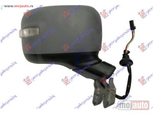 NOVI: delovi  RETROVIZOR ELEKTRICNI SA GREJACEM PM (MIGAVAC) (MRTAV UGAO) (SENZOR) (KONVEKSNO STAKLO) Desno Jeep renegade 18- -dostupno