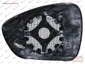 NOVI: delovi  STAKLO RETROVIZORA SA GREJACEM (KONVEKSNO) Desno Citroen ds3 10-14 -dostupno