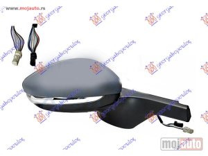 NOVI: delovi  RETROVIZOR ELEKTRICNI SA GREJACEM PM (MIGAVAC) (MRTAV UGAO) (4+5 PIN) -18 (KONVEKSNO STAKLO) Levo Citroen c3 16-24 -dostupno