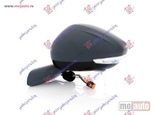 NOVI: delovi  RETROVIZOR ELEKTRICNI SA GREJACEM PM (ELEKTRO-SKLOPIV) (MIGAVAC) (SVETLO) (MRTAV UGAO) (A KVALITET) (KONVEKSNO STAKLO) Levo Citroen c4 picasso 14-17 -dostupno