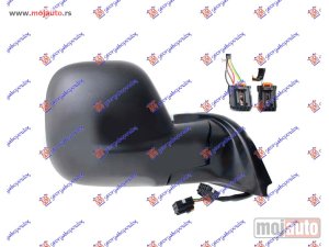 NOVI: delovi  RETROVIZOR ELEKTRICNI SA GREJACEM (SENZOR) (5+2 PIN) (A KVALITET) (KONVEKSNO STAKLO) Desno Citroen berlingo van 19- -dostupno