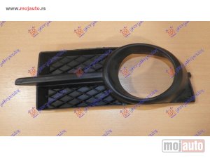 NOVI: delovi  RESETKA PREDNJEG BRANIKA CRNA (SA MAGLENKOM) Levo Chevrolet aveo sedan 07-12 -dostupno