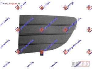 NOVI: delovi  RESETKA PREDNJEG BRANIKA (BEZ MAGLENKE) METALIK-SIVA Levo Fiat punto evo 09-12 -dostupno