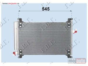 NOVI: delovi  HLADNJAK KLIME 1.6 16V (535x340x16) Fiat multipla 04-10 -dostupno