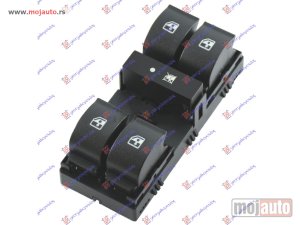 NOVI: delovi  PREKIDAC U PREDNJIM VRATIMA (4 TASTERA) (12 PIN) Levo Fiat doblo 15- -dostupno