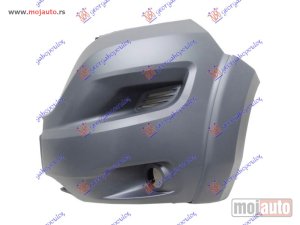 NOVI: delovi  KRAJ PREDNJEG BRANIKA CRNI (SA MAGLENKOM) (MAXI) (MODEL SA PLASTICNIM RUBOM NA KRILU) Levo Fiat ducato 20- -dostupno