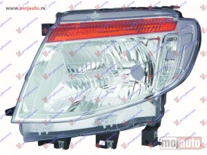 NOVI: delovi  FAR MEHANICKI/ELEKTRICNI HROM (DEPO) Levo Ford ranger 12-15 -dostupno