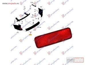 NOVI: delovi  KATADIOPTER U ZADNJEM BRANIKU Desno Ford transit/tourneo custom 18-23 -dostupno