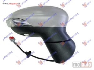 NOVI: delovi  RETROVIZOR ELEKTRICNI SA GREJACEM PM (MIGAVAC) (SVETLO) (8 PIN) (ASFERICNO STAKLO) Desno Ford fiesta 13-17 -dostupno