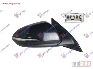 NOVI: delovi  RETROVIZOR ELEKTRICNI SA GREJACEM PM (ELEKTRO-SKLOPIV) (MEMORIJA) (MRTAV UGAO) (14 PIN) (A KVALITET) (KONVEKSNO STAKLO) Desno Hyundai i30 fastback 20- -dostupno