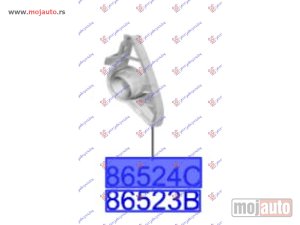 NOVI: delovi  RESETKA PREDNJEG BRANIKA (BEZ MAGLENKE) (O) Desno Hyundai i10 19-23 -dostupno