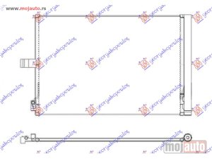 NOVI: delovi  HLADNJAK KLIME 2.2/3.0 DIZEL (646x421x12) Mercedes cls (w218) coupe 10-14 -dostupno