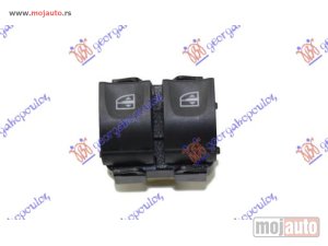 NOVI: delovi  PREKIDAC U PREDNJIM VRATIMA (2 TASTERA) (LEVI AUTO) (PREDNJA VRATA) (BELI KONEKTOR) (BELO SVETLO) (7 PIN) Levo Dacia duster 10-17 -dostupno