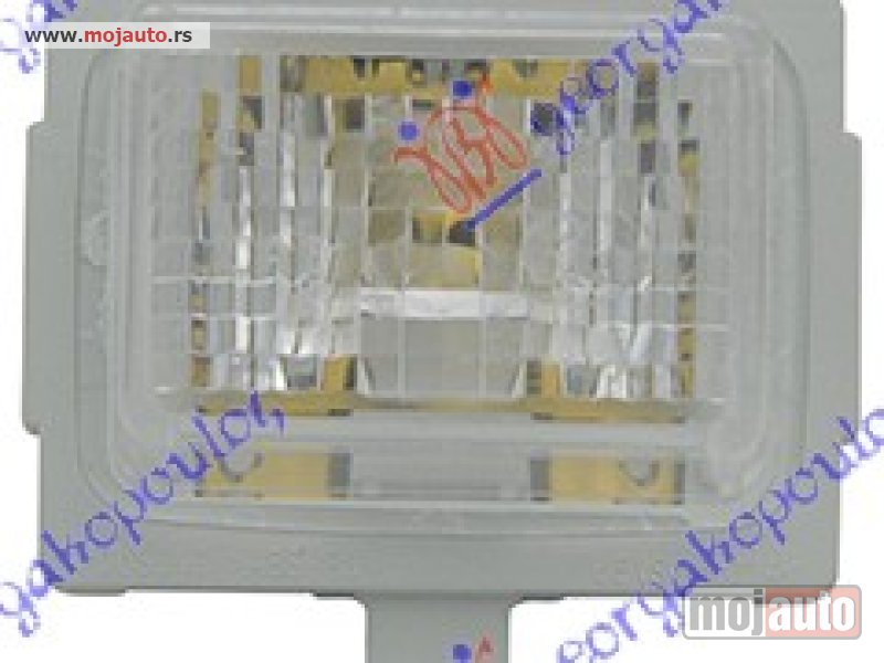 Glavna slika -  SVETLO TABLICE Mercedes s class (w222) 13-17 -dostupno - MojAuto