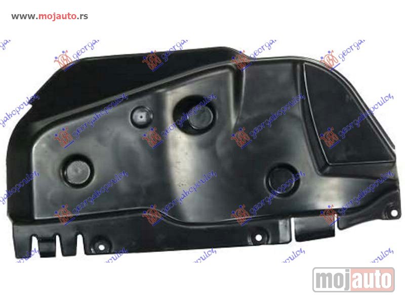 Glavna slika -  ZASTITA MOTORA ISPOD ALTENATORA PLASTICNA Fiat 500 15- -dostupno - MojAuto