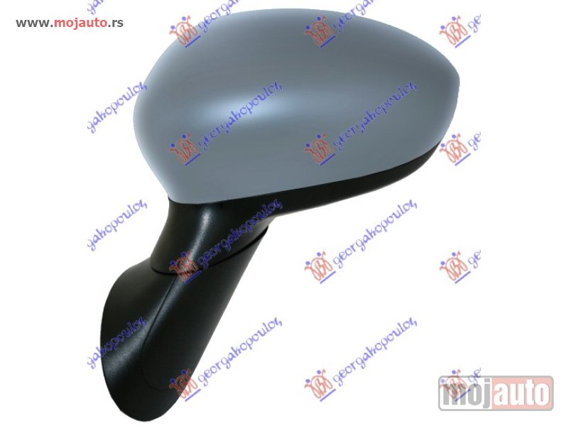 Glavna slika -  RETROVIZOR ELEKTRICNI SA GREJACEM PM (KONVEKSNO STAKLO) Levo Fiat 500 15- -dostupno - MojAuto