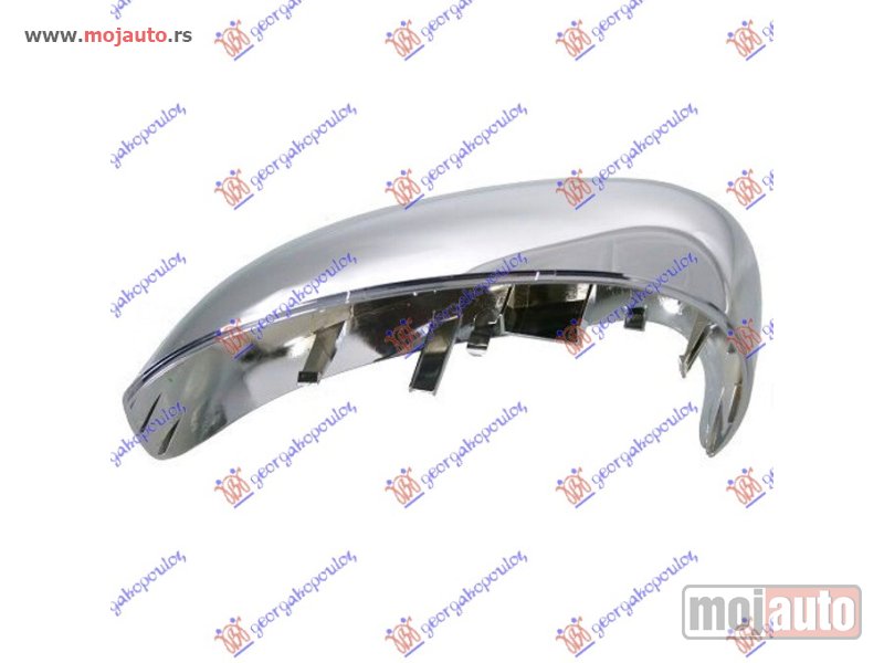 Glavna slika -  POKLOPAC RETROVIZORA HROM Levo Fiat 500 15- -dostupno - MojAuto