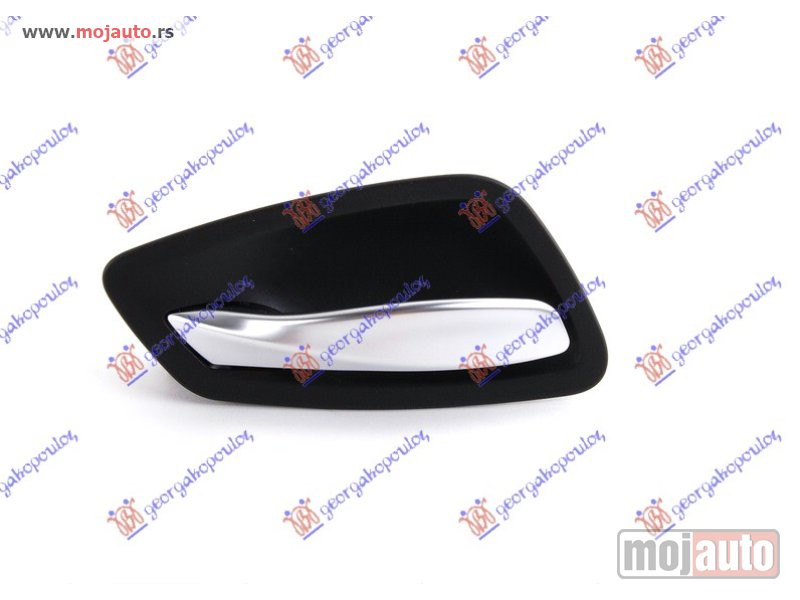 Glavna slika -  KVAKA PREDNJIH/ZADNJIH VRATA UNUTRASNJA HROM/CRNA Levo Bmw series 3 (e90/91) sdn/s.w. 08-12 -dostupno - MojAuto