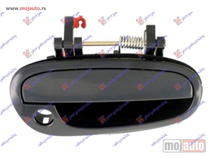 Glavna slika -  KVAKA PREDNJIH VRATA SPOLJASNJA 4/5 VRATA-05 Desno Daewoo nubira 03-05 -dostupno - MojAuto