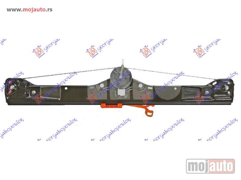 Glavna slika -  PODIZAC PREDNJEG PROZORA ELEKTRICNI (BEZ MOTORA) 3/5 VRATA (A KVALITET) Levo Fiat punto 12- -dostupno - MojAuto