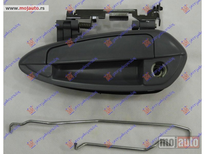 Glavna slika -  KVAKA PREDNJIH VRATA 3 VRATA SPOLJASNJA (SA RUPOM ZA KLJUC) Levo Fiat punto 12- -dostupno - MojAuto