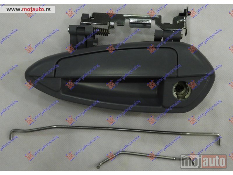 Glavna slika -  KVAKA PREDNJIH VRATA 5 VRATA SPOLJASNJA (SA RUPOM ZA KLJUC) Levo Fiat punto 12- -dostupno - MojAuto