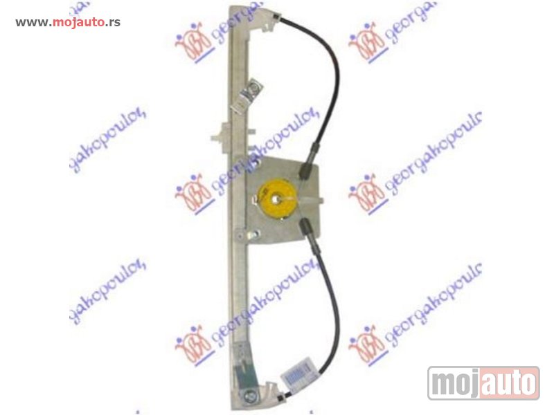 Glavna slika -  PODIZAC PREDNJEG PROZORA ELEKTRICNI (BEZ MOTORA) (A KVALITET) Levo Fiat fiorino/qubo 16- -nedostupno - MojAuto