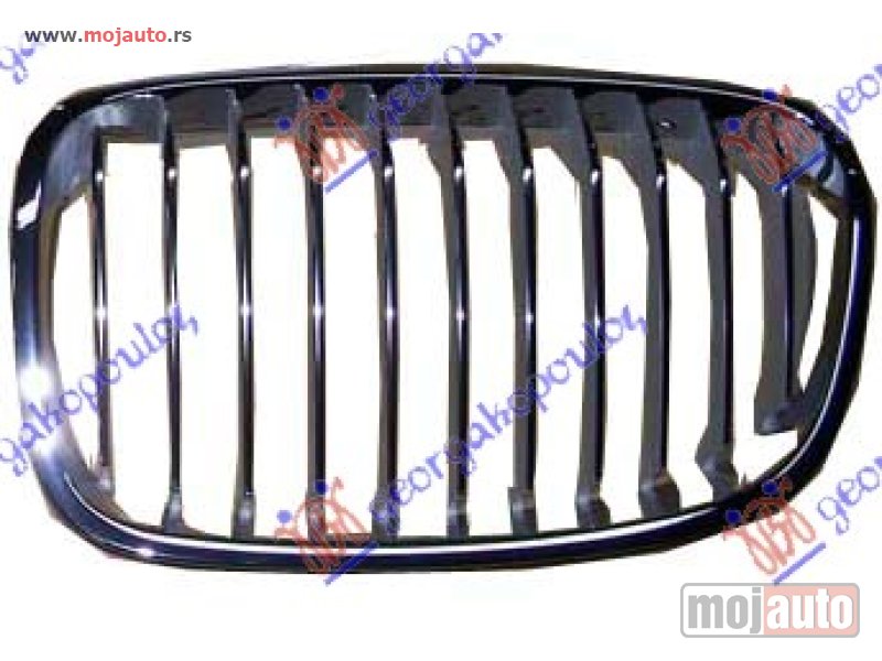 Glavna slika -  PVC MASKA HROM/HROM/BELA (URBAN) Levo Bmw series 1 (f21/20) 3/5d 11-15 -dostupno - MojAuto