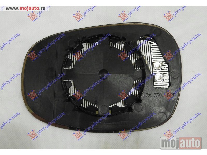 Glavna slika -  STAKLO RETROVIZORA SA GREJACEM (ASFERICNO) Desno Bmw series 3 (e90/91) sdn/s.w. 08-12 -dostupno - MojAuto