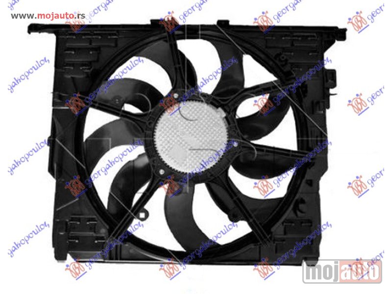 Glavna slika -  VENTILATOR KOMPLET (3.0 BENZIN) (485mm) (600W) (3 PIN) Bmw series 5 (f10/11) 10-13 -dostupno - MojAuto