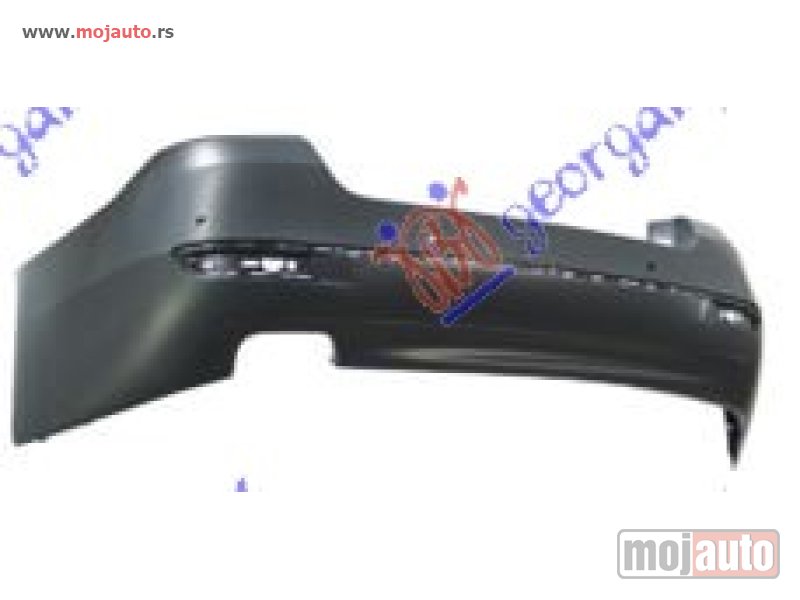 Glavna slika -  ZADNJI BRANIK PM (PDS SENZORI) (1 OTVOR ZA 2 IZDUVNE CEVI AUSPUHA) (SEDAN) (MODERN/LUXURY) Bmw series 5 (f10/11) 13-16 -dostupno - MojAuto