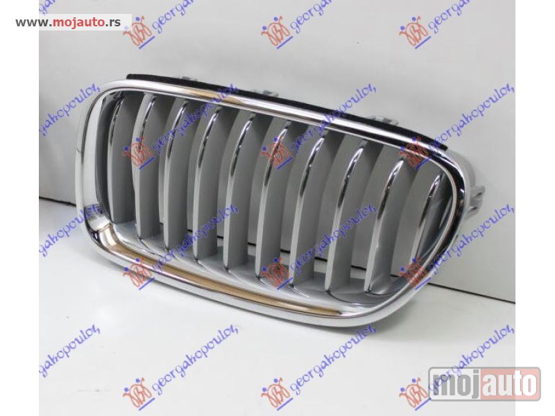 Glavna slika -  PVC MASKA HROM/HROM/SREBRNA Levo Bmw series 5 (f10/11) 13-16 -dostupno - MojAuto