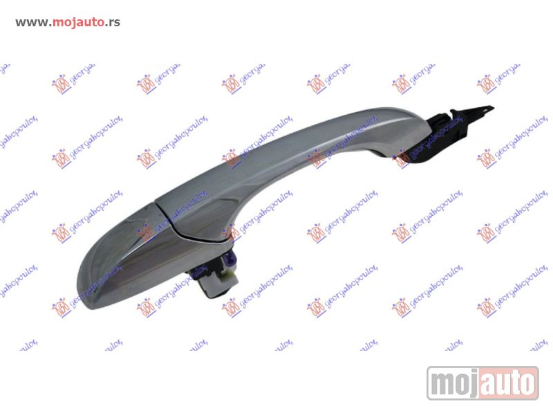 Glavna slika -  KVAKA ZADNJIH VRATA SPOLJASNJA HROM Desno Jeep grand cherokee 11-14 -dostupno - MojAuto