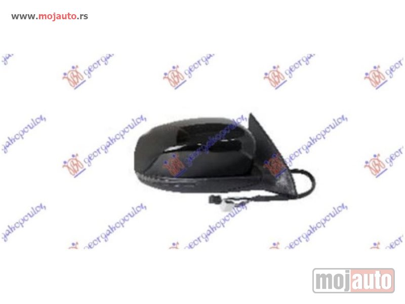 Glavna slika -  RETROVIZOR ELEKTRICNI SA GREJACEM (ELEKTRO-SKLOPIV) (MIGAVAC) (SVETLO) (MEMORIJA) (KONVEKSNO STAKLO) Desno Jeep cherokee (kl) 19- -dostupno - MojAuto
