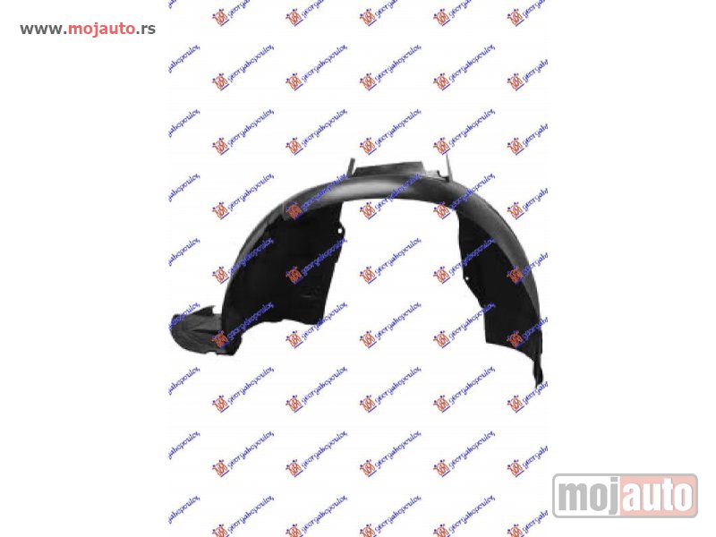 Glavna slika -  POTKRILO Levo Citroen c3 13-16 -dostupno - MojAuto