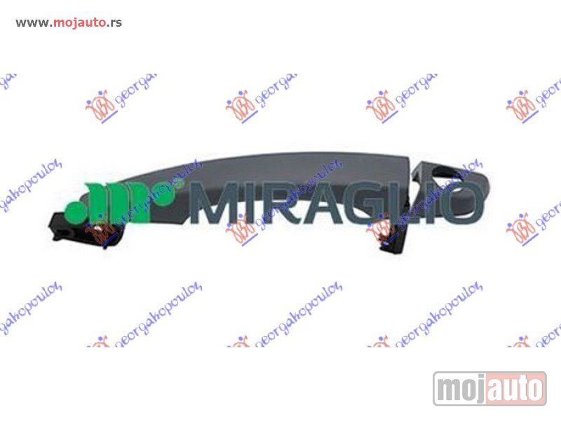 Glavna slika -  KVAKA PREDNJIH VRATA SPOLJASNJA PM (SA OTVOROM) Levo Ds ds7 crossback 17- -dostupno - MojAuto