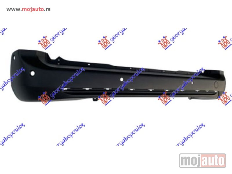 Glavna slika -  ZADNJI BRANIK CRNI (OTVORI ZA LAJSNU) (PDC SENZORI) Citroen berlingo 19- -dostupno - MojAuto