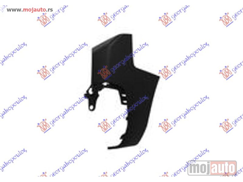 Glavna slika -  KRAJ ZADNJEG BRANIKA CRNI (1 GEPEK VRATA) Desno Citroen berlingo van 19- -dostupno - MojAuto