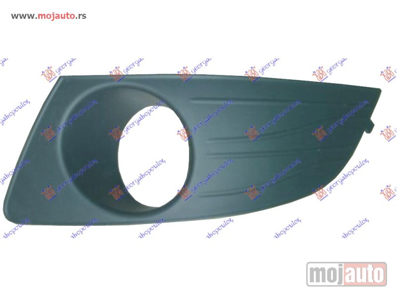 Glavna slika -  RESETKA PREDNJEG BRANIKA (SA MAGLENKOM) Levo Dacia logan-mcv 08-12 -dostupno - MojAuto