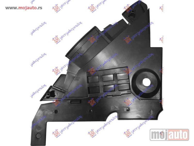 Glavna slika -  ZASTITA MOTORA BOCNA PLASTICNA Levo Dacia sandero 12-16 -dostupno - MojAuto