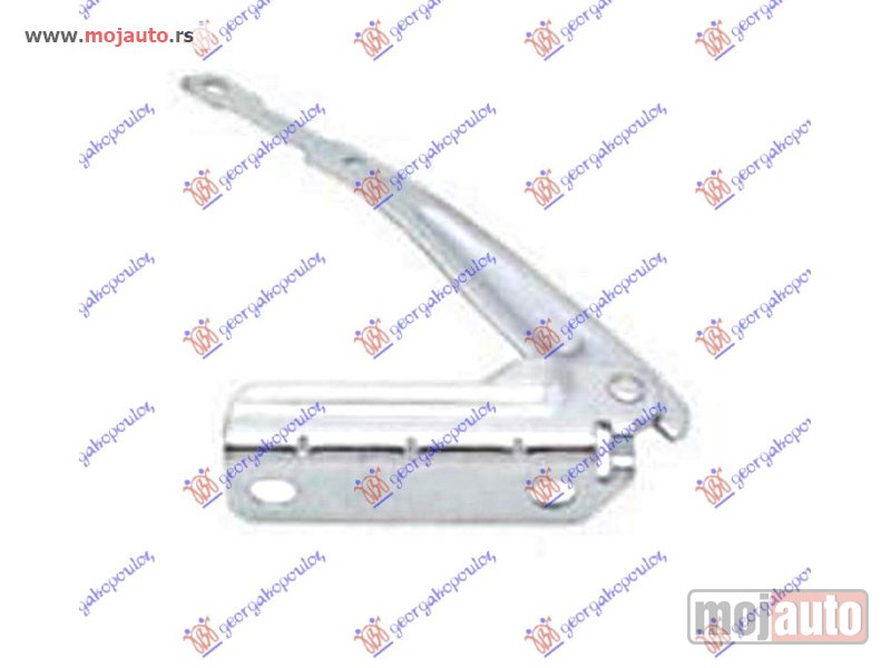 Glavna slika -  MAKAZE HAUBE Desno Dacia dokker 12- -dostupno - MojAuto