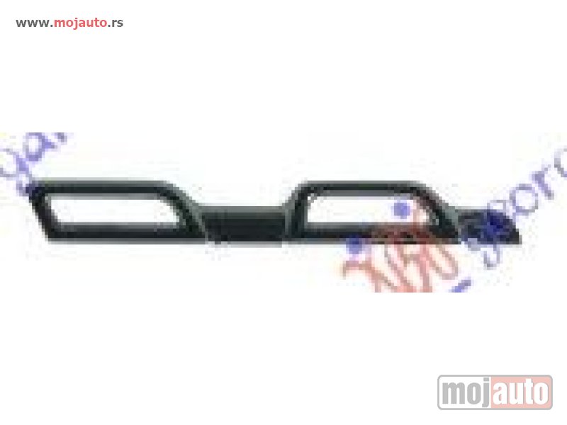 Glavna slika -  LAJSNA PVC MASKE GORNJA HROM 13- Desno Dacia duster 10-17 -dostupno - MojAuto