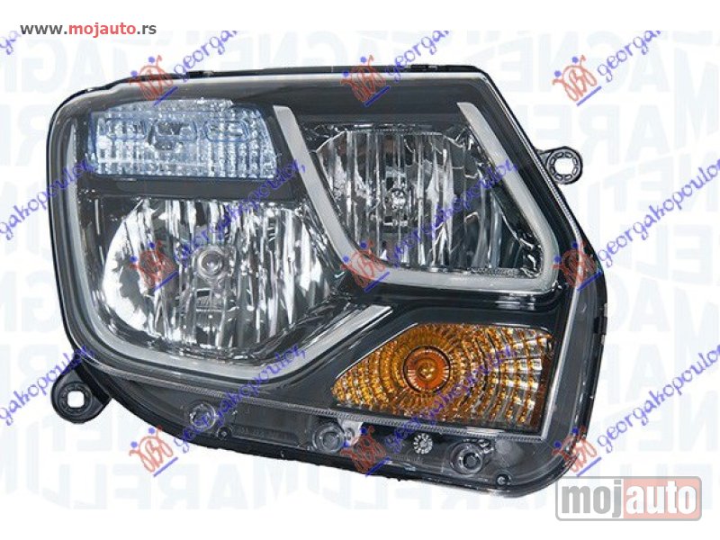 Glavna slika -  FAR ELEKTRICNI (PLAVO DNEVNO SVETLO) 2013-2015 (MARELLI) Desno Dacia duster 10-17 -dostupno - MojAuto