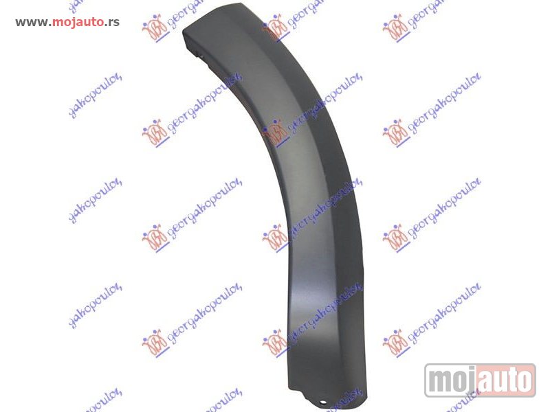 Glavna slika -  RUB PLASTICNI ZADNJEG BRANIKA (STEPWAY) Levo Dacia sandero 12-16 -dostupno - MojAuto