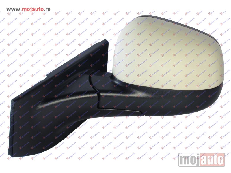 Glavna slika -  RETROVIZOR MEHANICKI SA SAJLOM PM (A KVALITET) (KONVEKSNO STAKLO) Levo Chevrolet spark 13- -dostupno - MojAuto