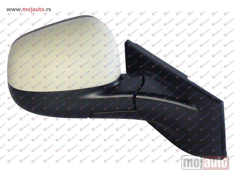 Glavna slika -  RETROVIZOR ELEKTRICNI SA GREJACEM PM (KONVEKSNO STAKLO) Desno Chevrolet spark 10-13 -dostupno - MojAuto