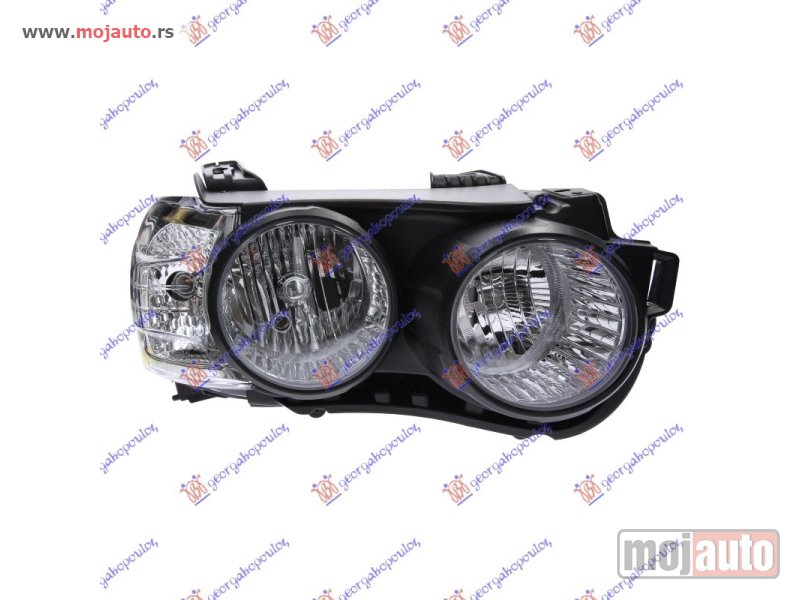 Glavna slika -  FAR ELEKTRICNI (CRNI OKVIR) (TYC) Desno Chevrolet aveo sdn-h/b 12- -dostupno - MojAuto