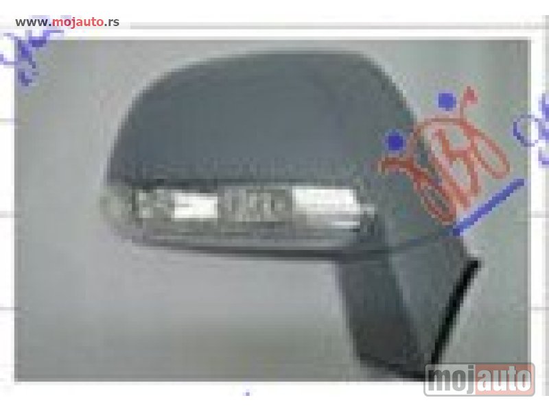 Glavna slika -  RETROVIZOR ELEKTRICNI SA GREJACEM PM (MIGAVAC) (KONVEKSNO STAKLO) Desno Chevrolet captiva 12- -dostupno - MojAuto