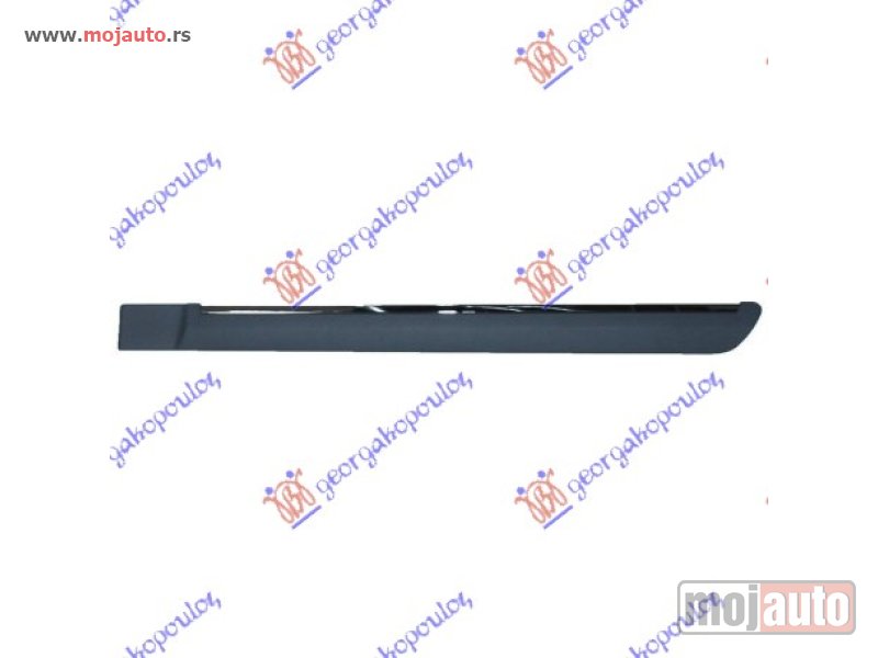 Glavna slika -  LAJSNA ZADNJIH VRATA CRNA (SA HROM LAJSNOM) Levo Fiat punto 12- -dostupno - MojAuto